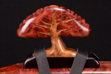 Vasticola Burl Native American Flute, Minor, Low F-4, #G17K